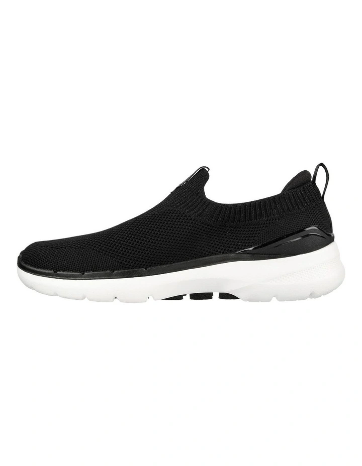Skechers Go Walk 6 Vibrant Smile In Black 5 Skechers Go Walk 6 Vibrant Smile In Black - Image 3