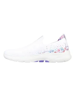 Skechers Gowalk 6 Floral Sunrise In White -Myer Fashion Store 981472150 3 720x928