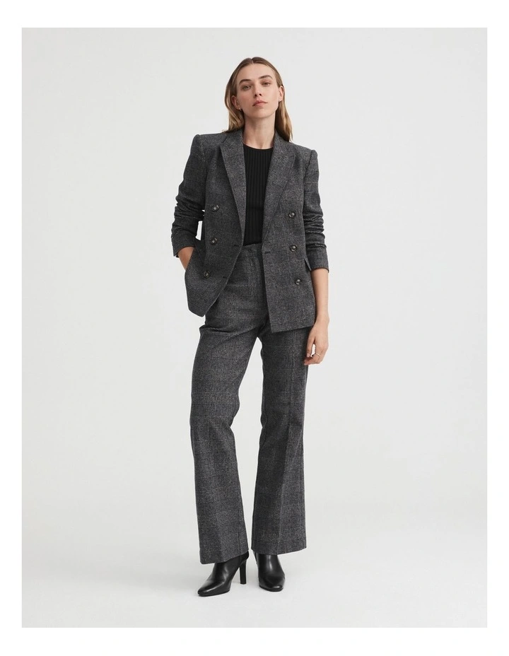 Crepe Rib Knit Tank In Black 4 Crepe Rib Knit Tank In Black - Image 2