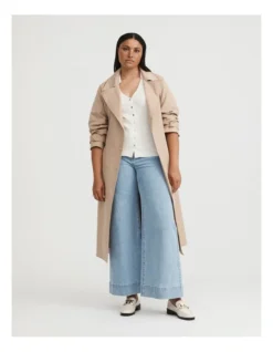 Rib Polo Short Sleeve Knit In Chalk 8 Rib Polo Short Sleeve Knit In Chalk -Myer Fashion Store 981762580 3 720x928