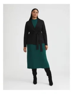 Crepe Knit Blazer In Black 8 Crepe Knit Blazer In Black -Myer Fashion Store 981765730 3 720x928