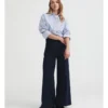 Classic Wide Leg Pant In Blue Night -Myer Fashion Store 981770050 1 720x928