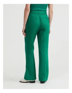 Linen Belted Trouser In Aqua Green 9 Linen Belted Trouser In Aqua Green -Myer Fashion Store 981878950 4 720x928