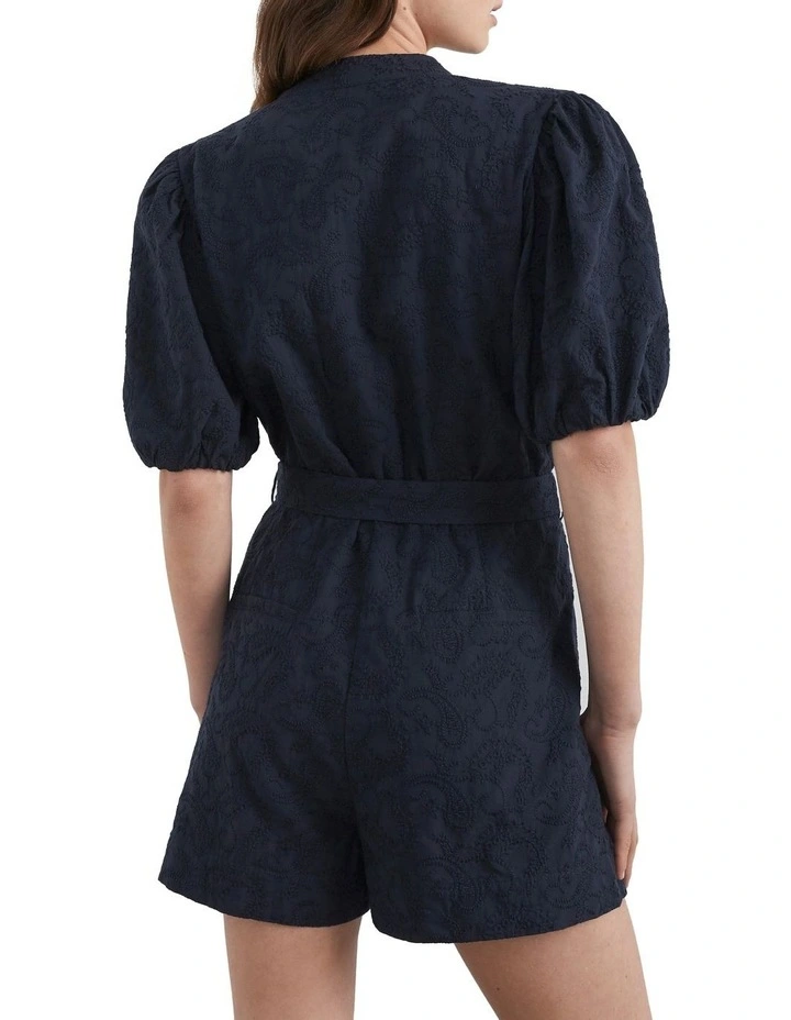 French Connection Broderie Playsuit 5 French Connection Broderie Playsuit - Image 3