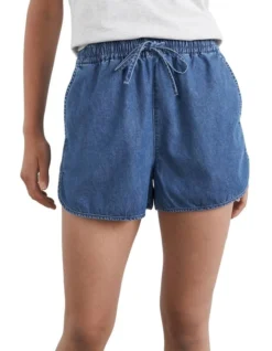 French Connection Denim Pull On Short