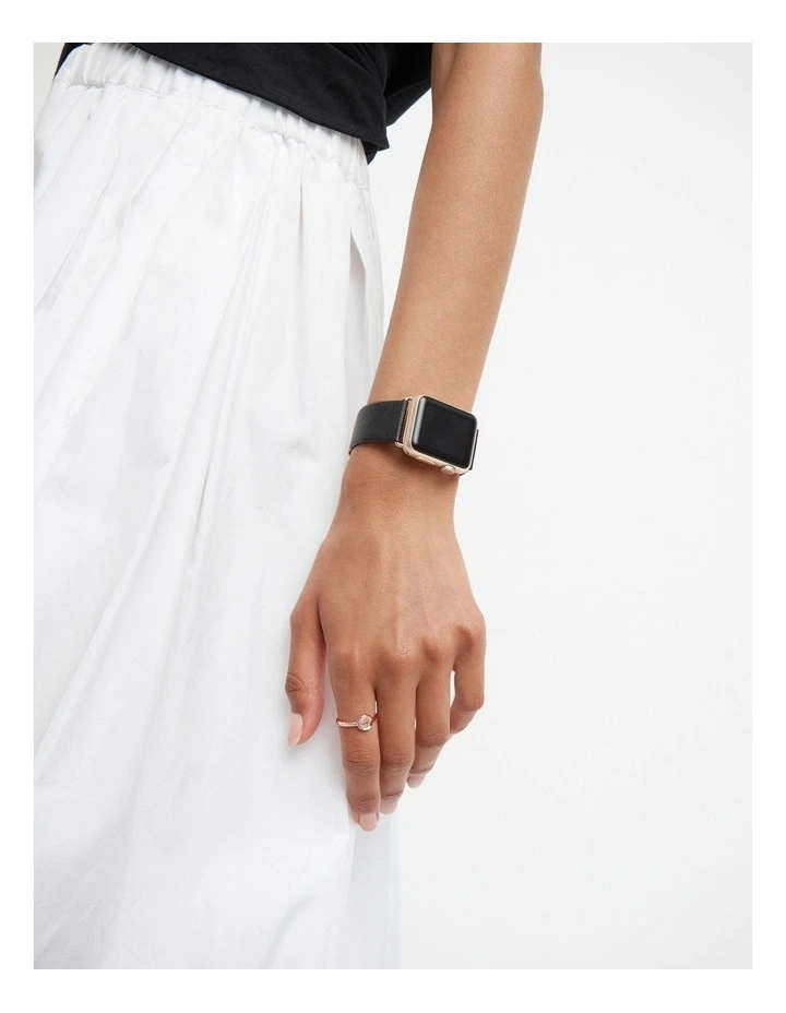 40mm Vision Watch Band In Black 4 40mm Vision Watch Band In Black - Image 2