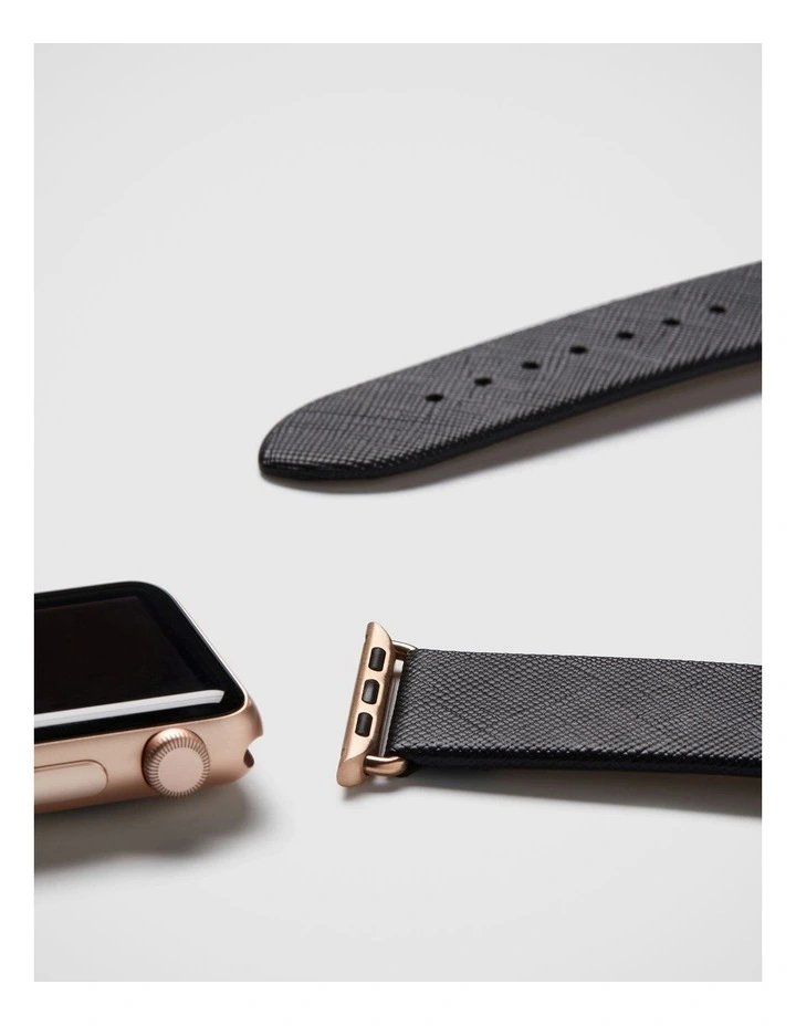 40mm Vision Watch Band In Black 5 40mm Vision Watch Band In Black - Image 3