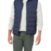 Archie Puffer Vest In Navy