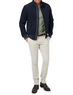 Wellington Corduroy Jacket In Navy