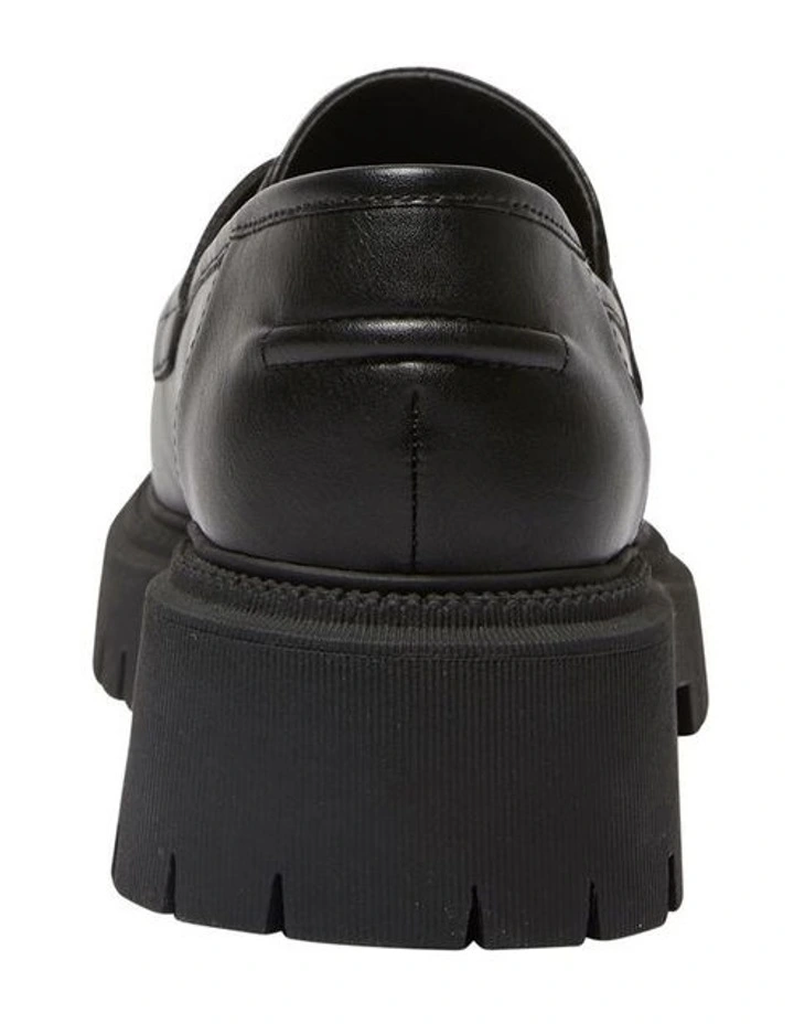 Simon Flat Shoes In Black Smooth 7 Simon Flat Shoes In Black Smooth - Image 5