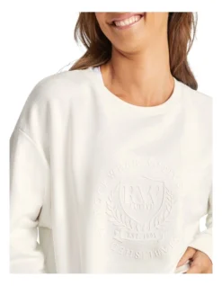 Ivy League Collegiate Crew In Chalk -Myer Fashion Store 983679490 4 720x928