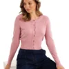Chessie Shimmer Long Sleeve Cardi In Pink 2 Chessie Shimmer Long Sleeve Cardi In Pink -Myer Fashion Store 983681110 1 720x928