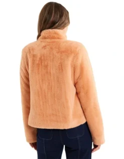 Gigi Jacket In Orange -Myer Fashion Store 983684620 3 720x928