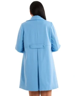 Bobby Jane Peacoat In Blue -Myer Fashion Store 983684890 3 720x928