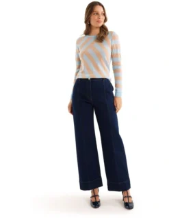 Laverne Jumper In Blue Multi