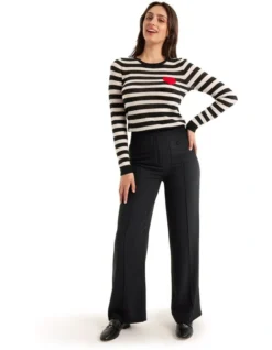 Valentina Pant In Black