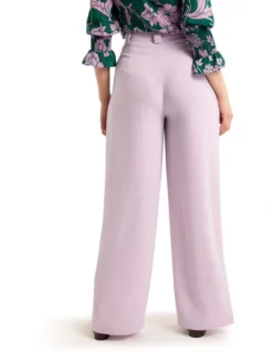 Voila Wide Leg Pant In Purple -Myer Fashion Store 983690830 6 720x928