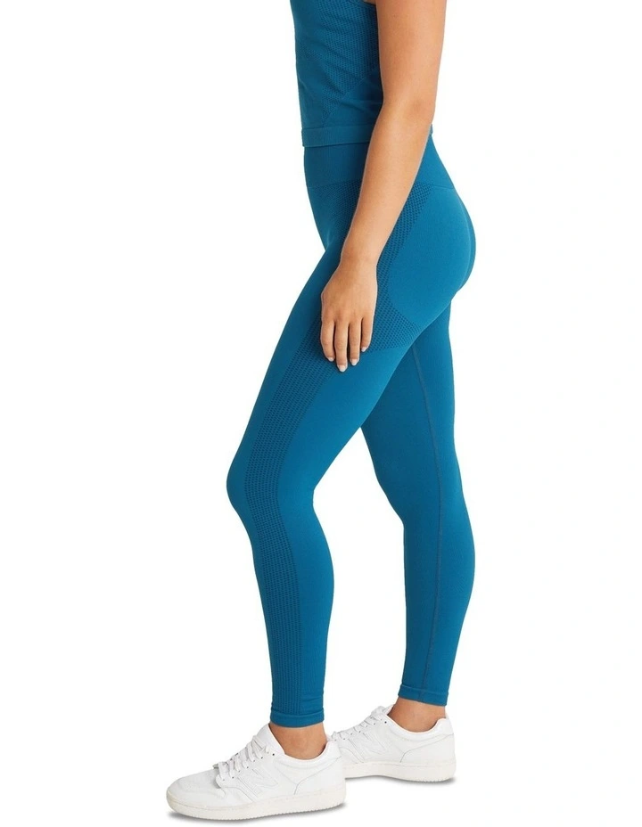 Seamless Full Length Tights In Peacock 7 Seamless Full Length Tights In Peacock - Image 5