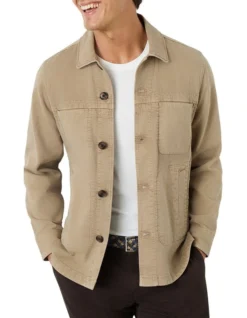 Rovescio Jacket In Beige