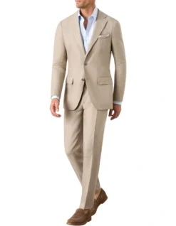 Alcantara Jacket In Beige -Myer Fashion Store 984794230 3 720x928