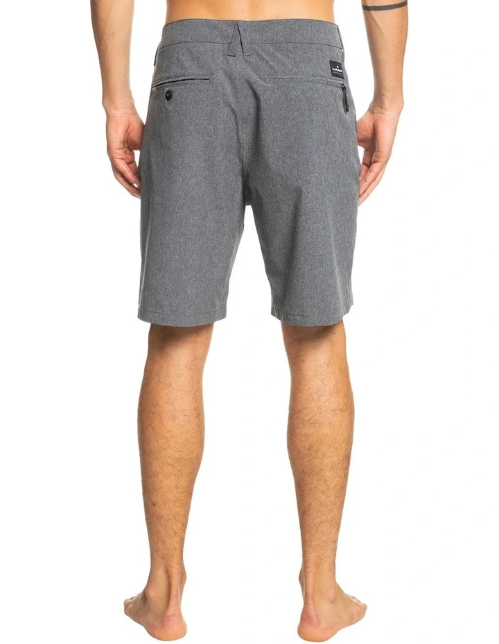 Quiksilver Union Heather Amphibion Short In Grey 3 Quiksilver Union Heather Amphibion Short In Grey
