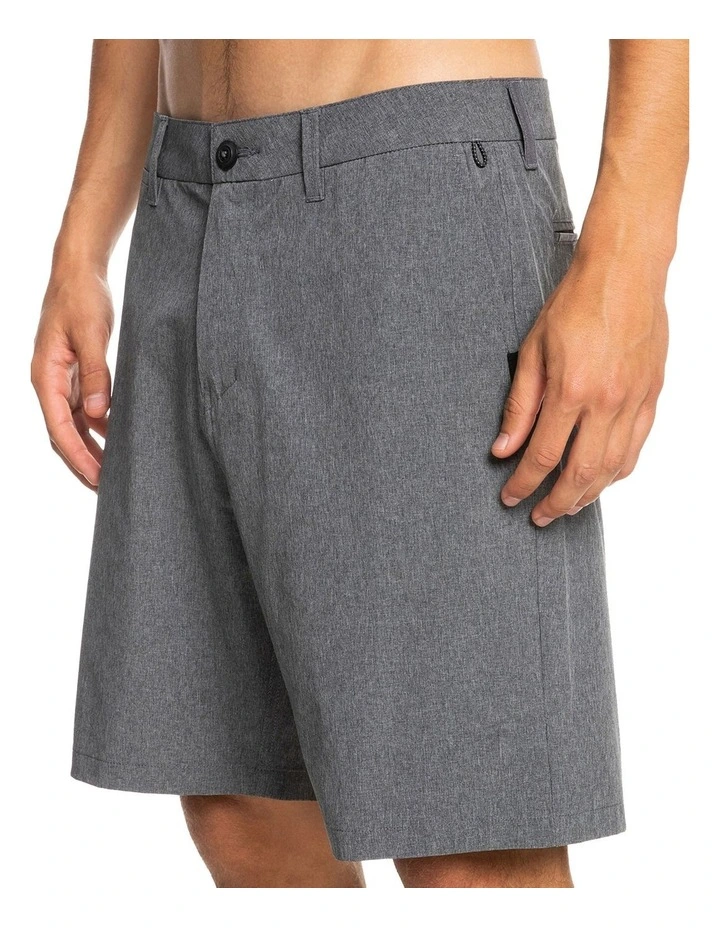 Quiksilver Union Heather Amphibion Short In Grey 4 Quiksilver Union Heather Amphibion Short In Grey - Image 2