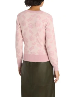 Jalen Jacquard Knit Top In Pink Multi 9 Jalen Jacquard Knit Top In Pink Multi -Myer Fashion Store 985277980 4 720x928