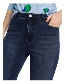 Girlfriend Crop Jean In Blue -Myer Fashion Store 985288060 3 720x928