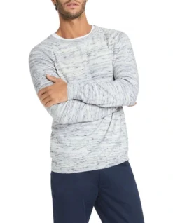 Marlo Crew Neck Knit In White