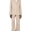 Tailored Wool Blazer In Beige 2 Tailored Wool Blazer In Beige -Myer Fashion Store 985640680 1 720x928