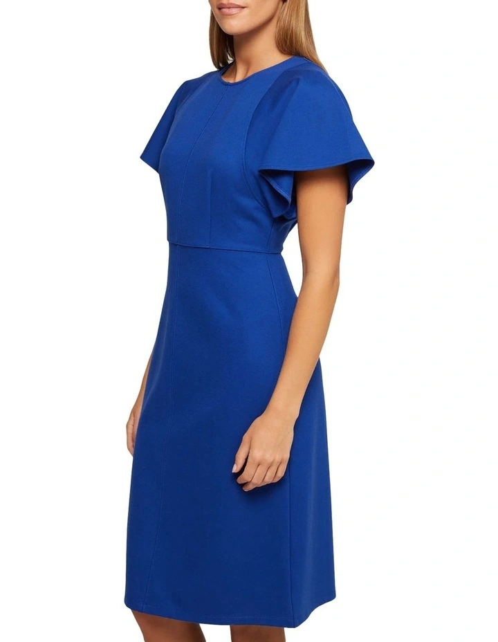 Oxford Abigail Ponti Dress In Blue 4 Oxford Abigail Ponti Dress In Blue - Image 2