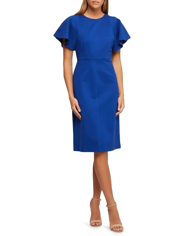 Oxford Abigail Ponti Dress In Blue 9 Oxford Abigail Ponti Dress In Blue - Image 7