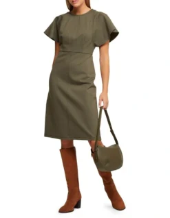 Oxford Abigail Ponti Dress In Green 12 Oxford Abigail Ponti Dress In Green -Myer Fashion Store 986067730 5 720x928