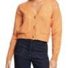 Oxford Petra Crop Cardigan In Orange -Myer Fashion Store 986069170 1 720x928