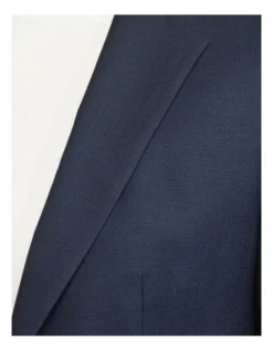 Oxford Ebony Wool Stretch Suit Jacket In Blue -Myer Fashion Store 986075650 6 720x928