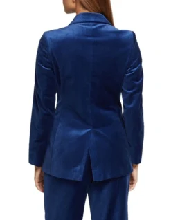 Oxford Raffi Velvet Jacket In Blue 11 Oxford Raffi Velvet Jacket In Blue -Myer Fashion Store 986078080 3 1 720x928