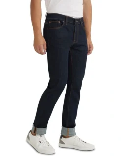 Oxford Leo Indigo Denim Jeans In Navy -Myer Fashion Store 986192470 2 720x928