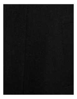 Oxford Roger Wool Rich Overcoat In Black -Myer Fashion Store 986204170 6 720x928