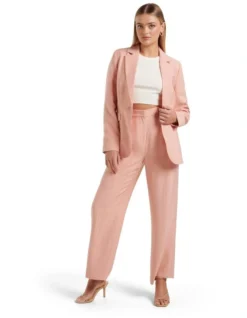 Forever New Hettie Single Breasted Blazer In Pink -Myer Fashion Store 986704480 5 720x928