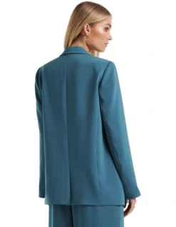 Forever New Colby Boyfriend Blazer In Green -Myer Fashion Store 986705110 2 720x928
