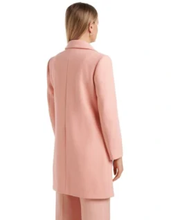 Forever New Diana Single Breasted Coatigan In Pink -Myer Fashion Store 986705380 2 720x928