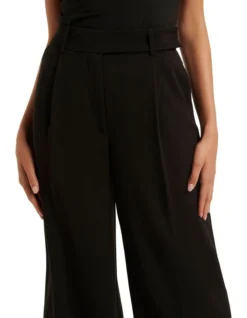 Forever New Isla Wide Leg Pant In Black -Myer Fashion Store 986803750 4 720x928