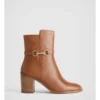 Snaffle Leather 75mm Heeled Boot In Cinnamon 2 Snaffle Leather 75mm Heeled Boot In Cinnamon -Myer Fashion Store 987607630 1 720x928