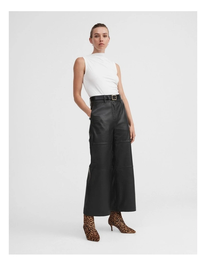 Textured 65mm Heeled Boot In Ocelot Print 4 Textured 65mm Heeled Boot In Ocelot Print - Image 2