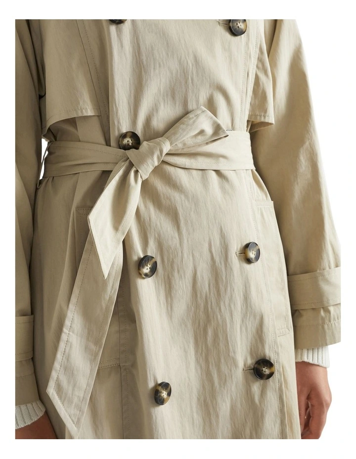 Trench Coat In Beige 4 Trench Coat In Beige - Image 2