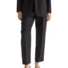 Pleat Front Trouser In Black 1 Pleat Front Trouser In Black -Myer Fashion Store 988424380 988403860 1 720x928