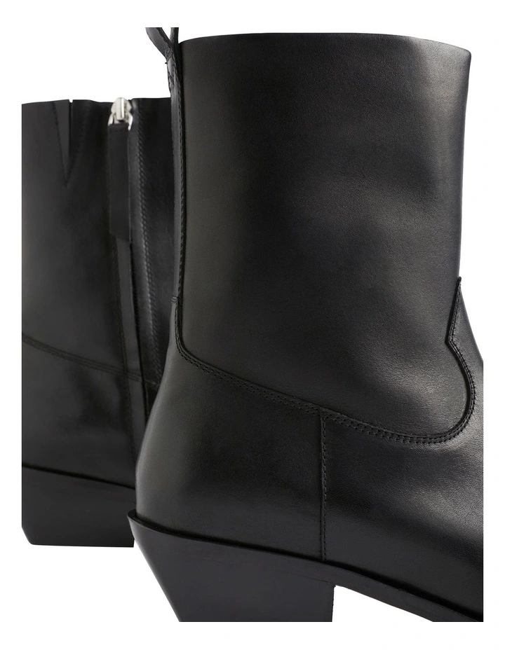 Cassidy Ankle Boot In Black 5 Cassidy Ankle Boot In Black - Image 3