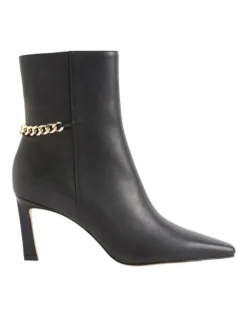 Charlotte Chain Boot In Black