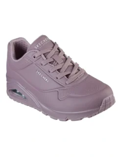 Skechers Uno Stand On Air Sneaker In Mauve 8 Skechers Uno Stand On Air Sneaker In Mauve -Myer Fashion Store 988521040 2 720x928