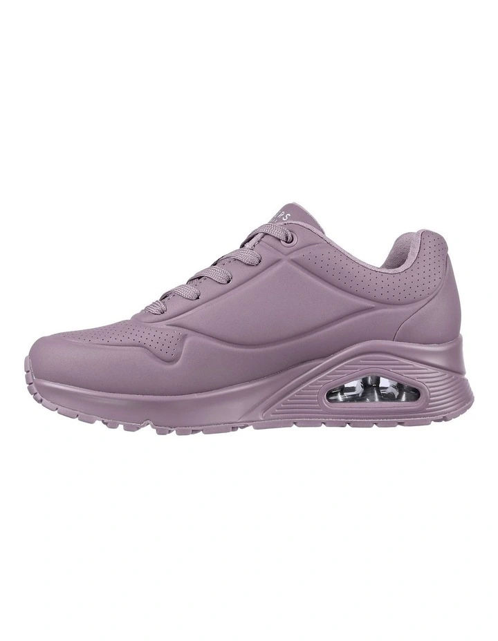 Skechers Uno Stand On Air Sneaker In Mauve 5 Skechers Uno Stand On Air Sneaker In Mauve - Image 3